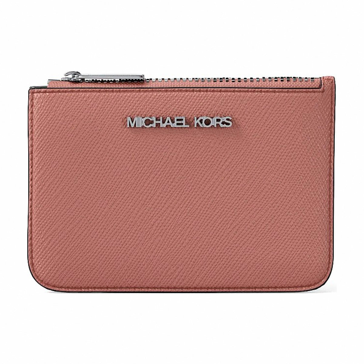 Michael Kors Jet Set Saffiano Leather Coin Purse - SUNSET ROSE