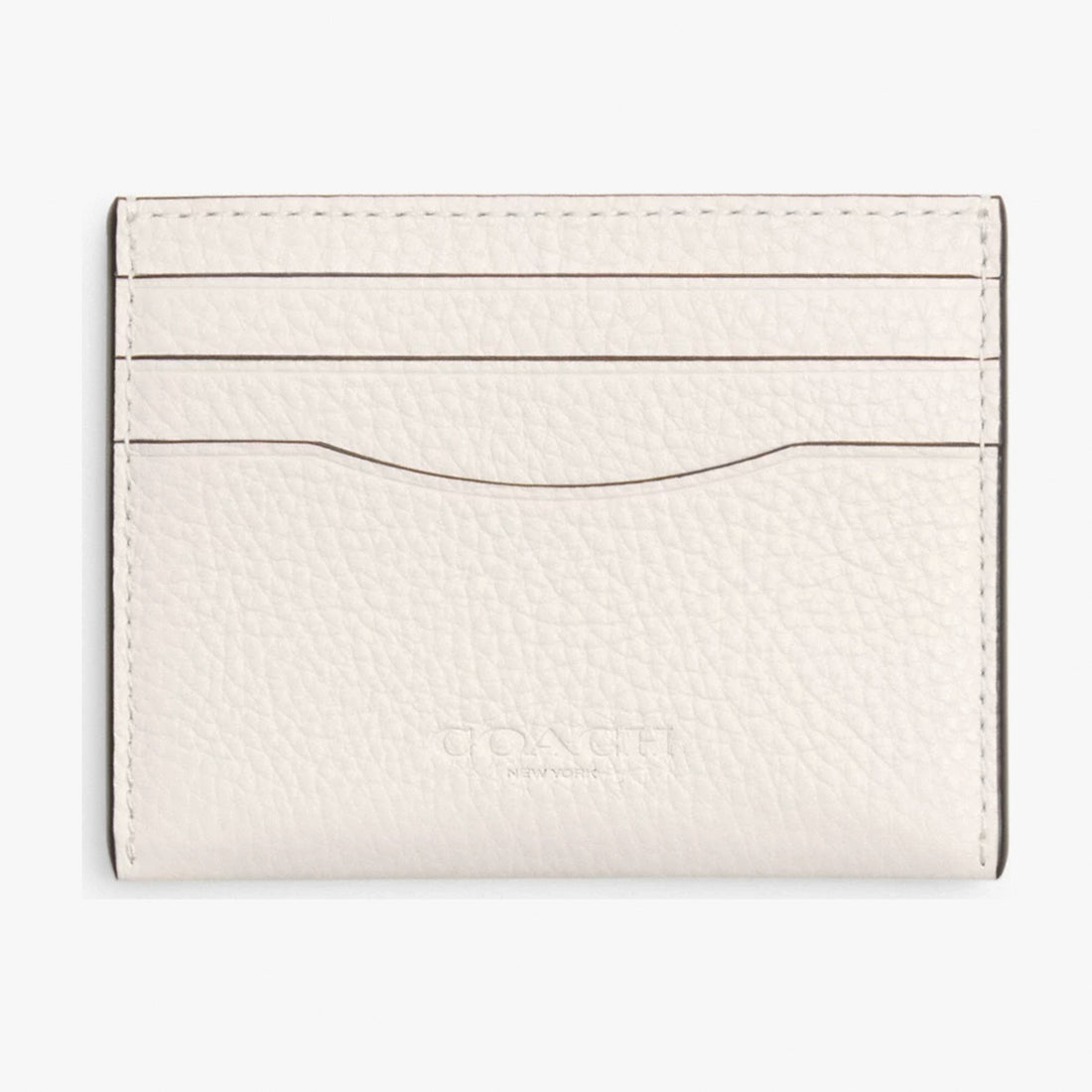 Coach Slim ID Card Case - Chalk