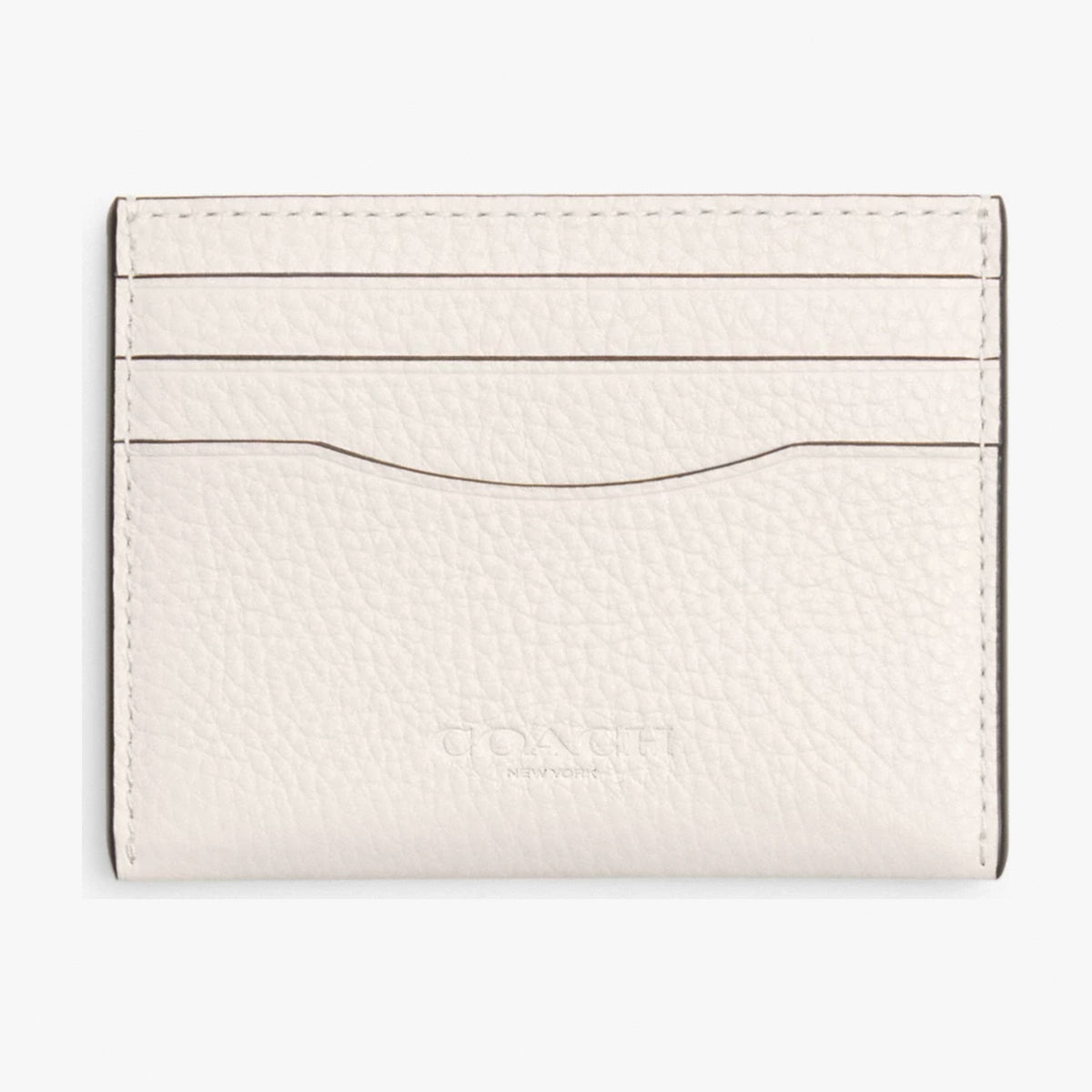 Coach Slim ID Card Case - Chalk