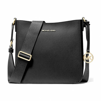 Michael Kors Jet Set Travel Small Messenger Bag - BLACK/BLACK