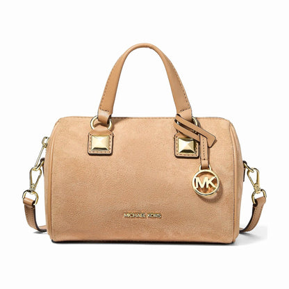 Michael Kors Grayson Small Duffel Crossbody Bag - CAMEL