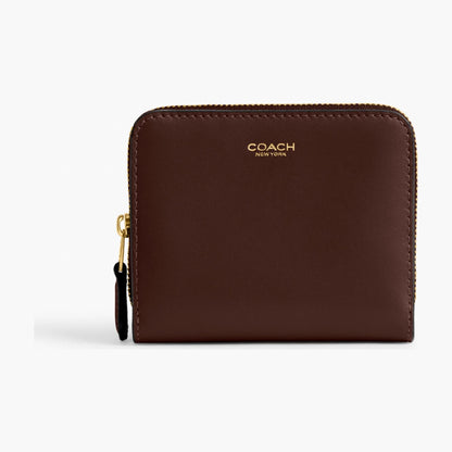 Coach New York Billfold Wallet - Brass/Maple