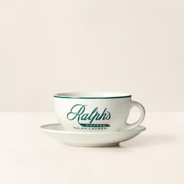 Ralph Lauren Home Ralph’s Coffee Cup & Saucer - Green/white