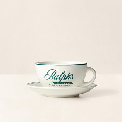 Ralph Lauren Home Ralph’s Coffee Cup & Saucer - Green/white