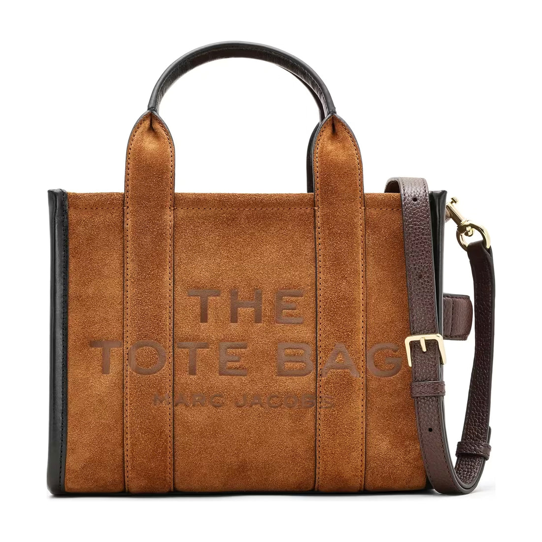 Marc Jacobs The Suede Small Tote Bag - COPPER