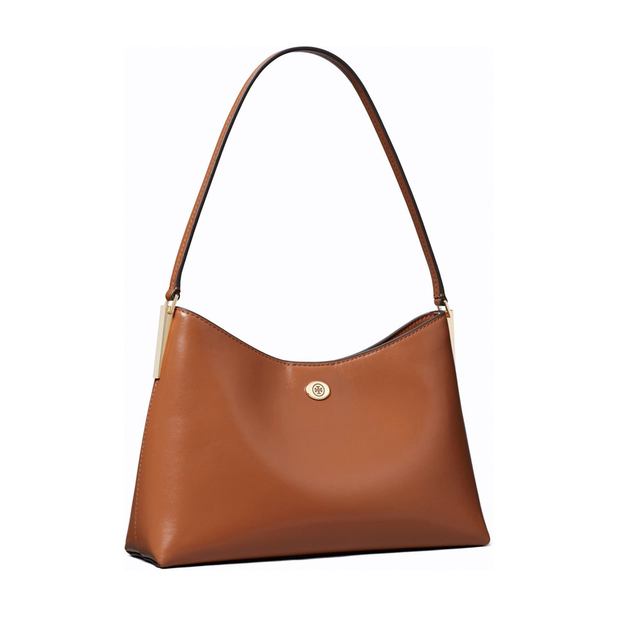 Tory Burch Small Robinson Shoulder Bag - Aged Tan