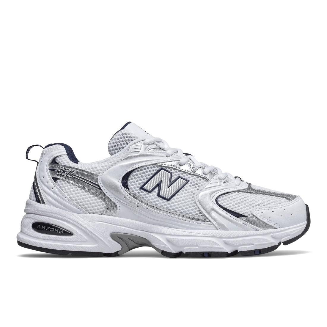 New Balance 530 - WHITE with NATURAL INDIGO
