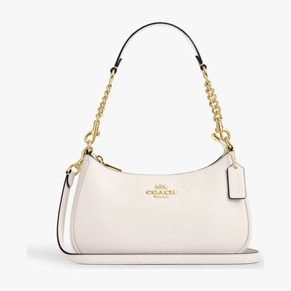 Coach Teri Shoulder Bag - Gold/Chalk