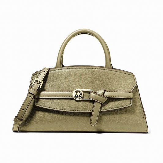 Michael Kors Greta Small Leather Convertible Crossbody Bag - OREGANO