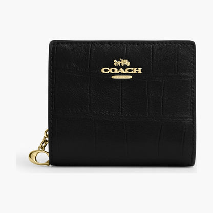 Coach Snap Wallet - Gold/Black