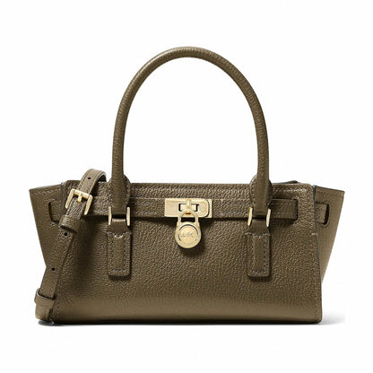 Michael Kors Hamilton Extra-Small Leather Crossbody Bag - LODEN