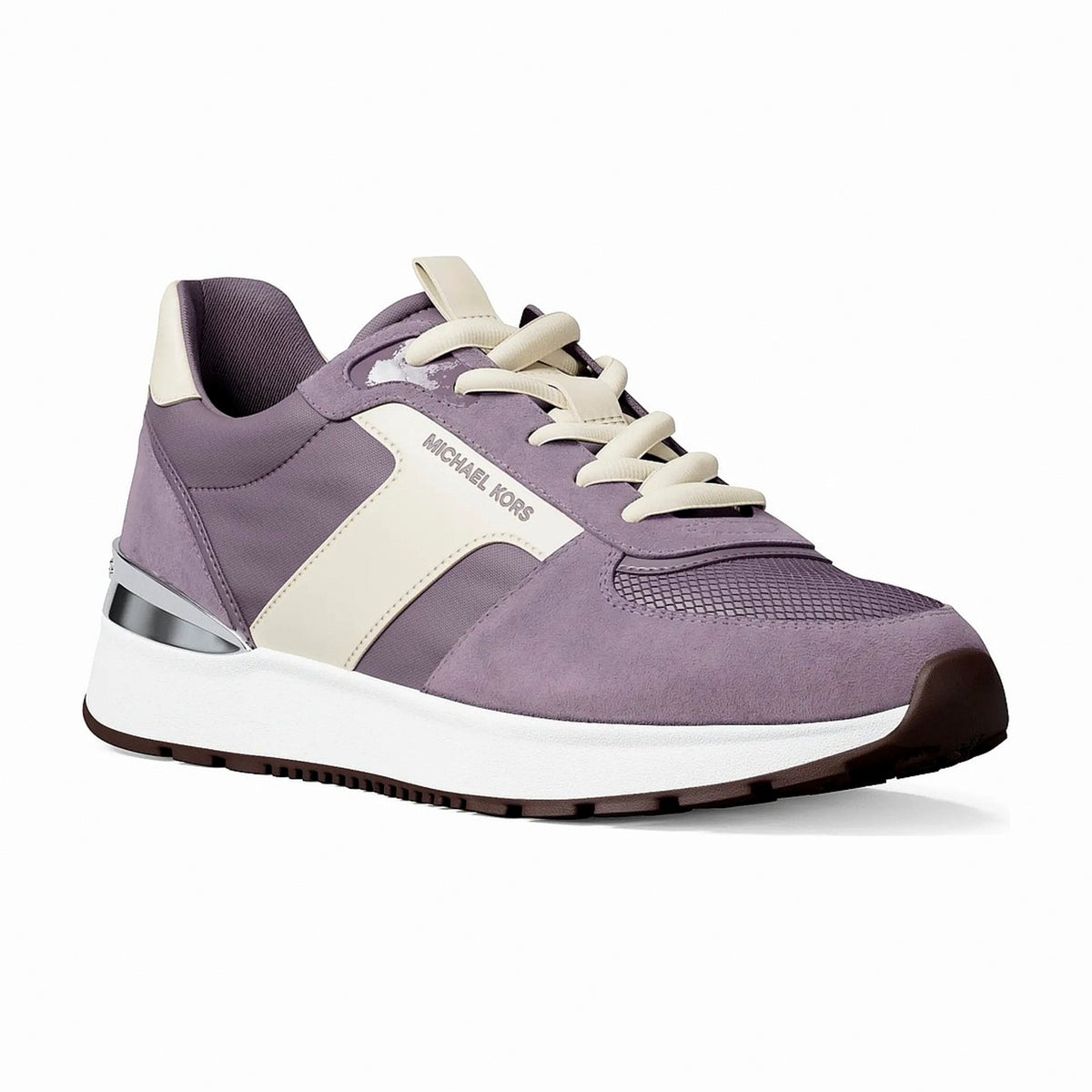 Michael Kors Remy Mixed-Media Trainer - LILAC