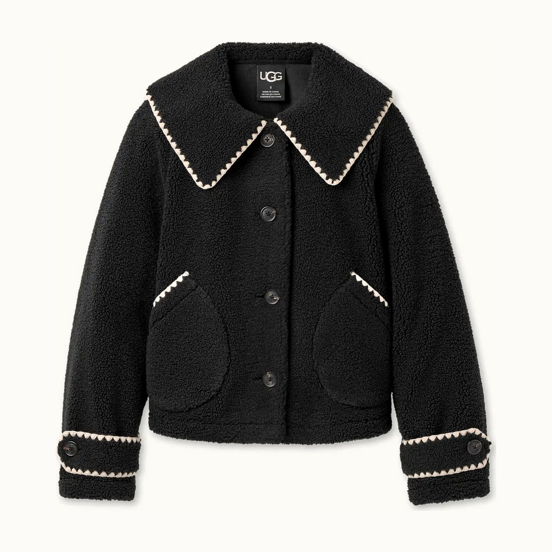 UGG Nikia Collared Jacket - Black