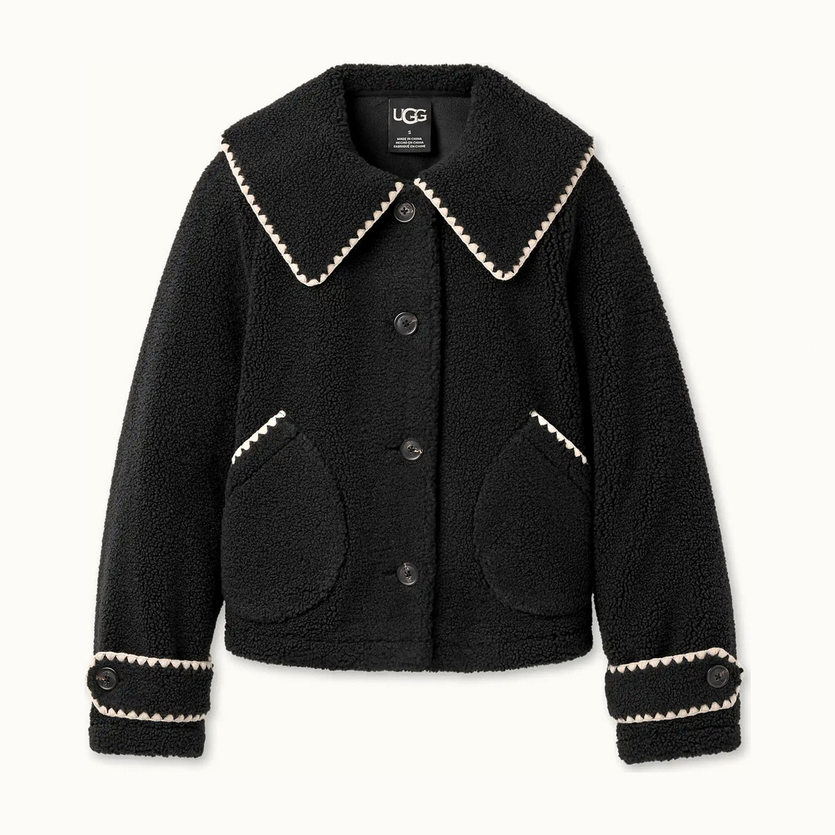 UGG Nikia Collared Jacket - Black