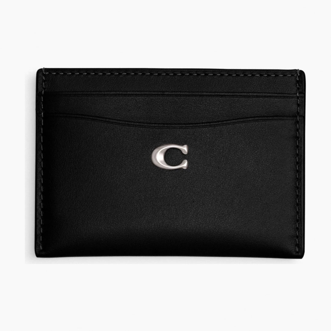 Coach Essential Card Case - Silver/Black