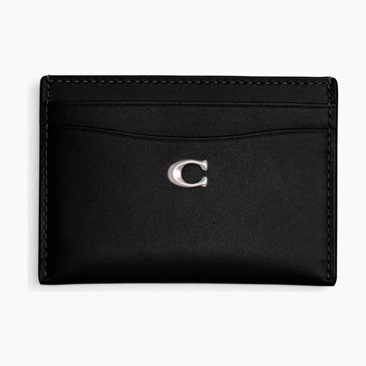 Coach Essential Card Case - Silver/Black