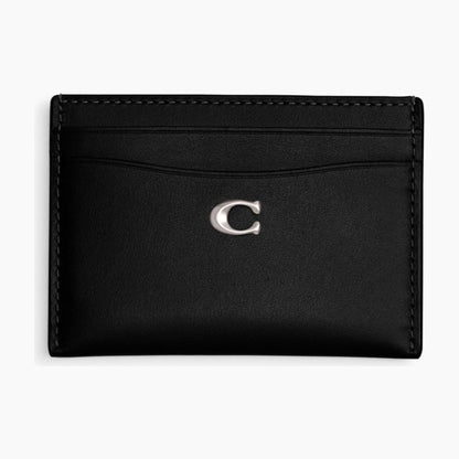 Coach Essential Card Case - Silver/Black