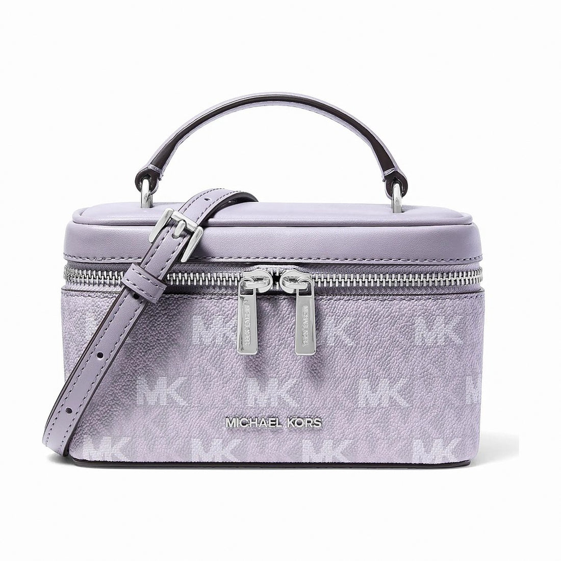 Michael Kors Vivi Small Signature Logo Vanity Crossbody Bag - LILAC