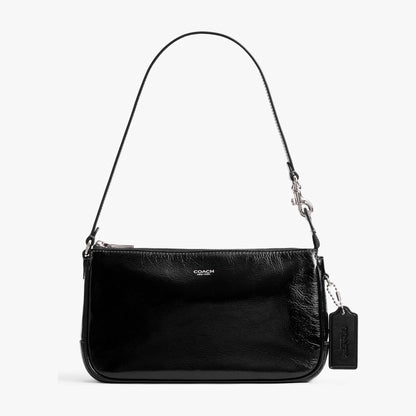 Coach Plaza Bag - Silver/Black