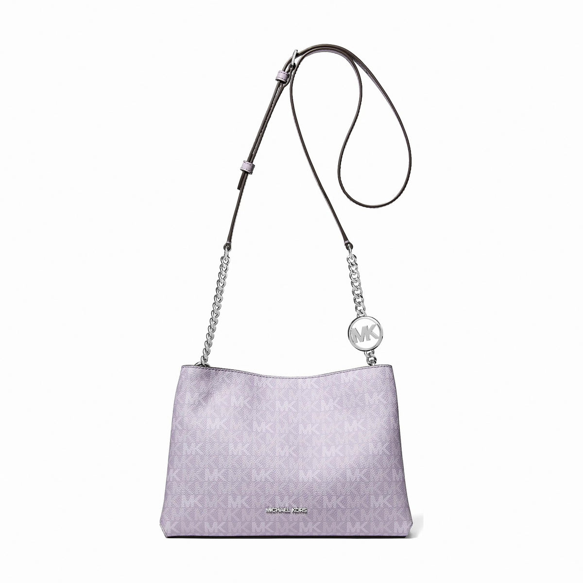 Michael Kors Christina Small Signature Logo Crossbody Bag - LILAC