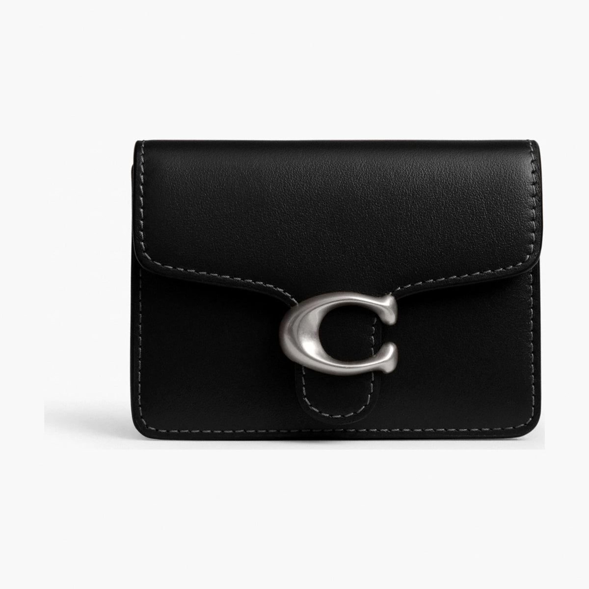Coach Tabby Card Case - Silver/Black