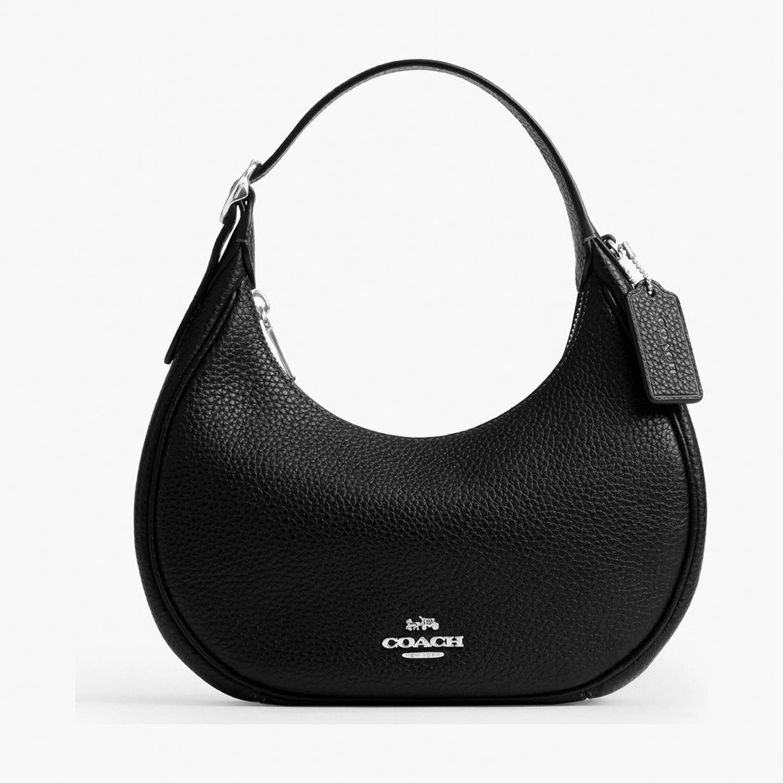 Coach Emily Shoulder Bag - Silver/Black