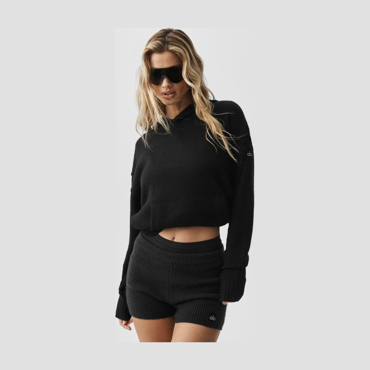 Alo Yoga Wool Cashmere New Class Hoodie - Black