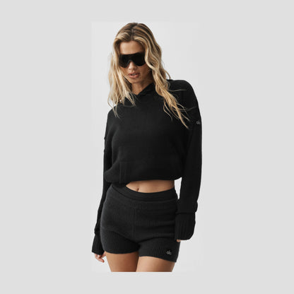Alo Yoga Wool Cashmere New Class Hoodie - Black