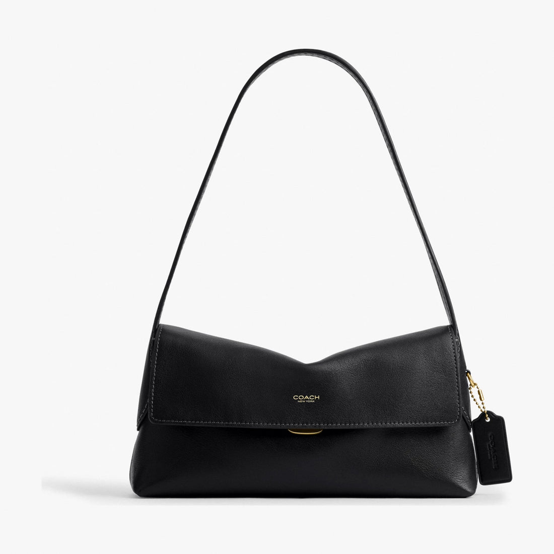 Coach Chelsea Shoulder Bag 26 - Brass/Black