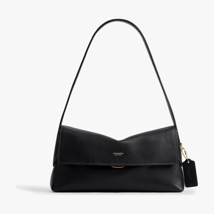 Coach Chelsea Shoulder Bag 26 - Brass/Black