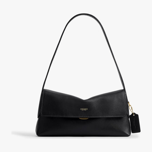 Coach Chelsea Shoulder Bag 26 - Brass/Black