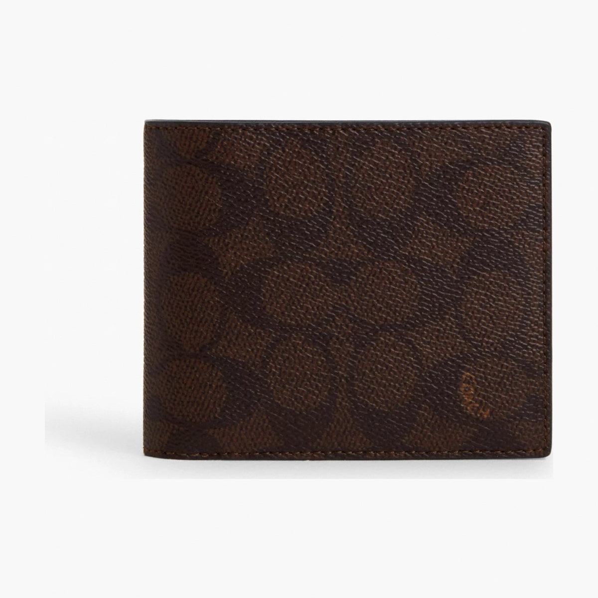 Coach 3-In-1 Wallet In Signature Canvas - Mahogany Multi