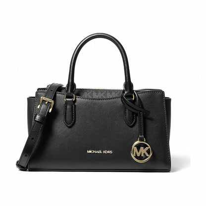 Michael Kors Arden Small Messenger Bag - BLACK