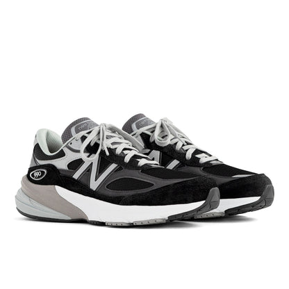 New Balance Made in USA 990v6 - BLACK with WHITE