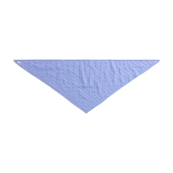 Polo Ralph Lauren Wool-Cashmere Triangle Scarf - Dress Shirt Blue