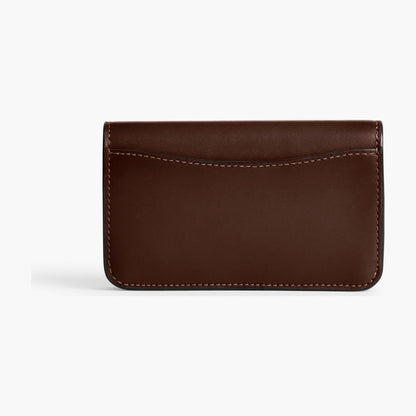 Coach Essential Slim Card Case - Brass/Maple