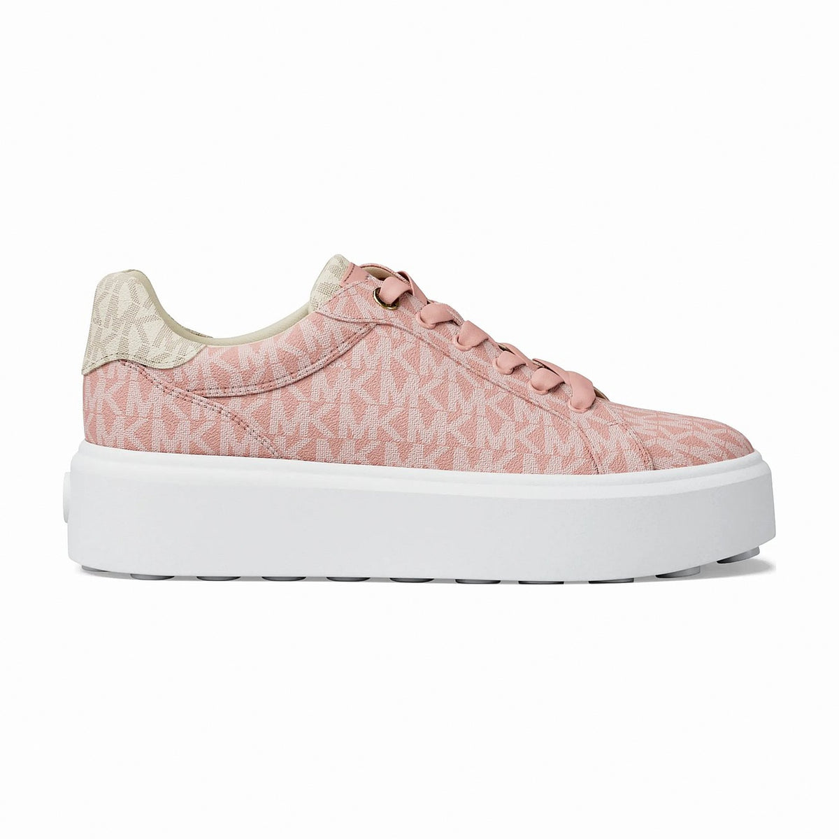 Michael Kors Romey Two-Tone Logo Platform Sneaker - POWDER BLUSH
