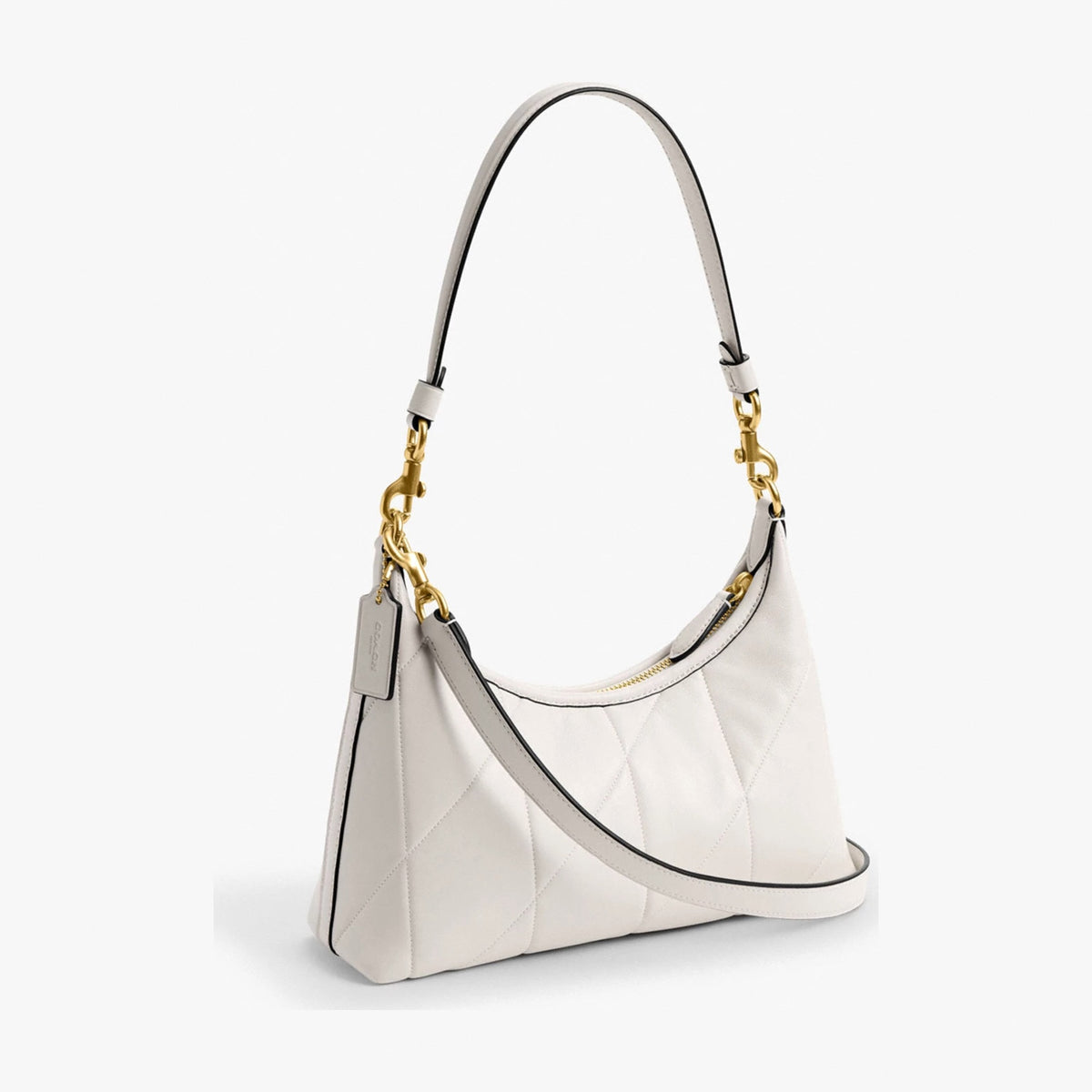 Coach Juliet Shoulder Bag 25 With Quilting - Brass/Chalk