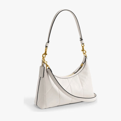 Coach Juliet Shoulder Bag 25 With Quilting - Brass/Chalk