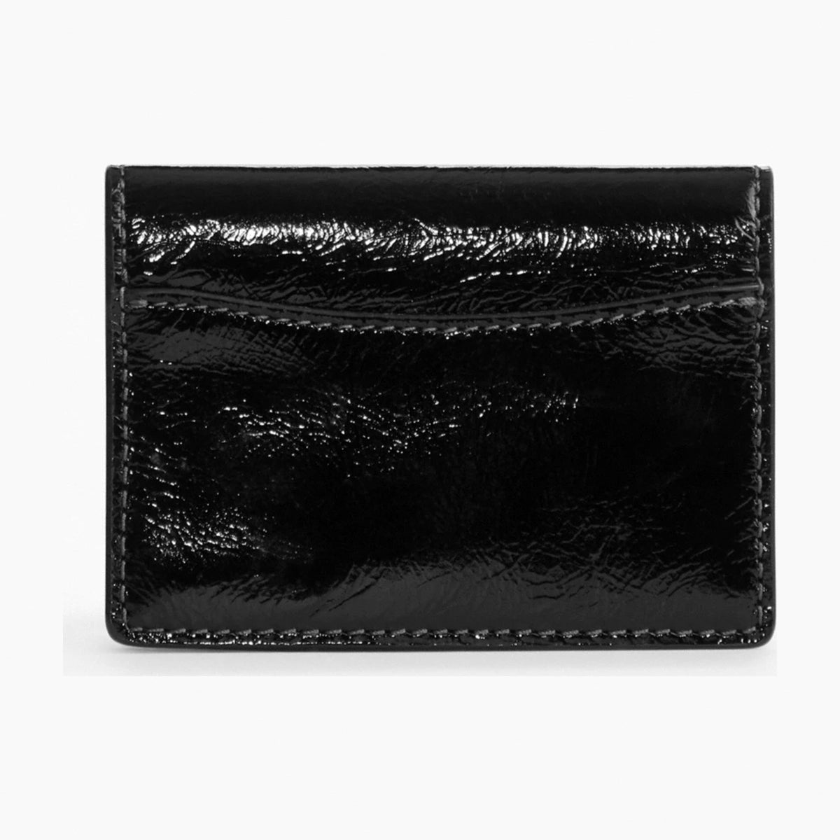 Coach Card Case With Charms - Silver/Black