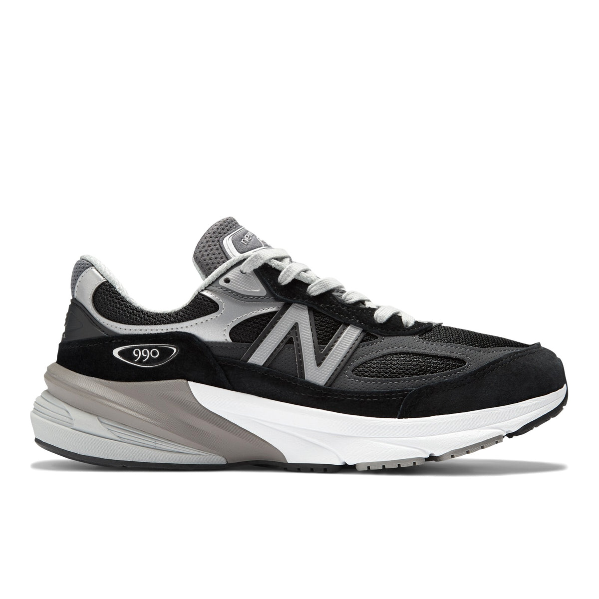 New Balance Made in USA 990v6 - BLACK with WHITE