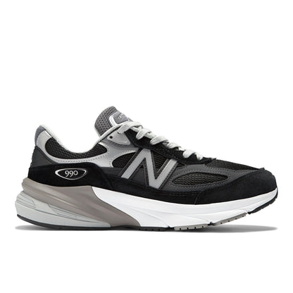 New Balance Made in USA 990v6 - BLACK with WHITE