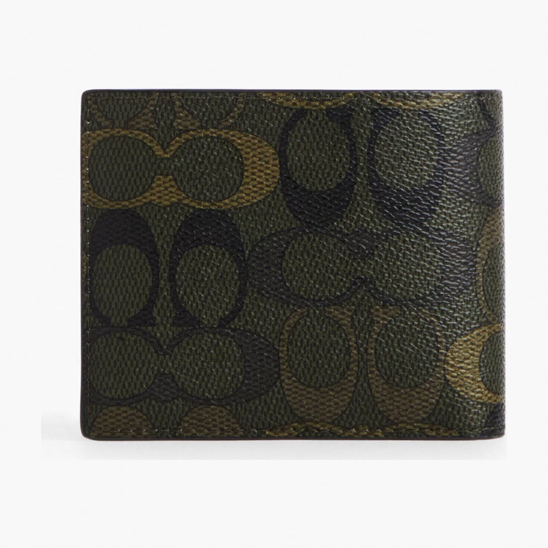 Coach 3-In-1 Wallet In Signature Camo Print - Green
