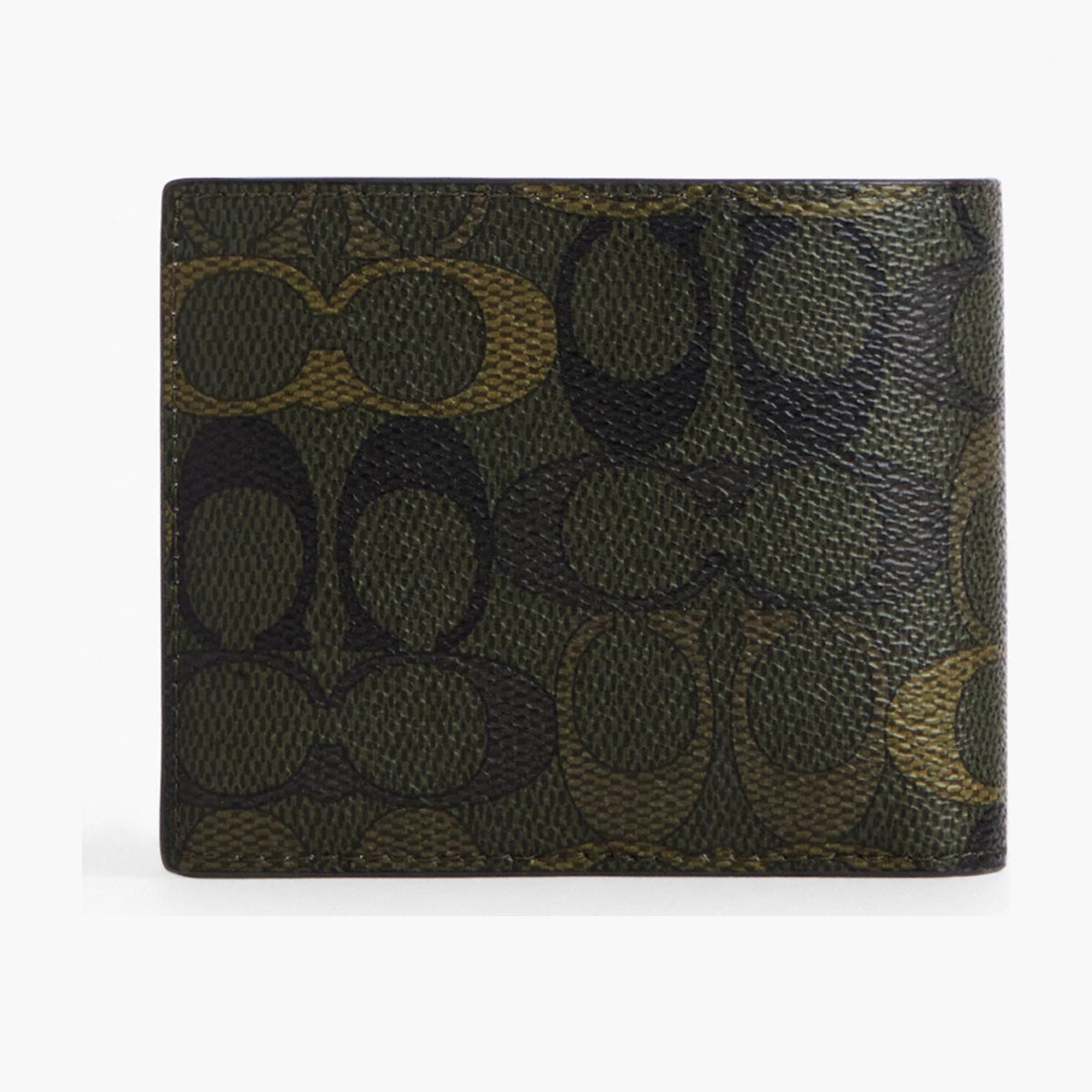 Coach 3-In-1 Wallet In Signature Camo Print - Green