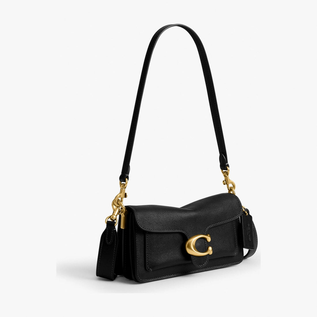 Coach Soft Tabby Shoulder Bag 20 - Brass/Black