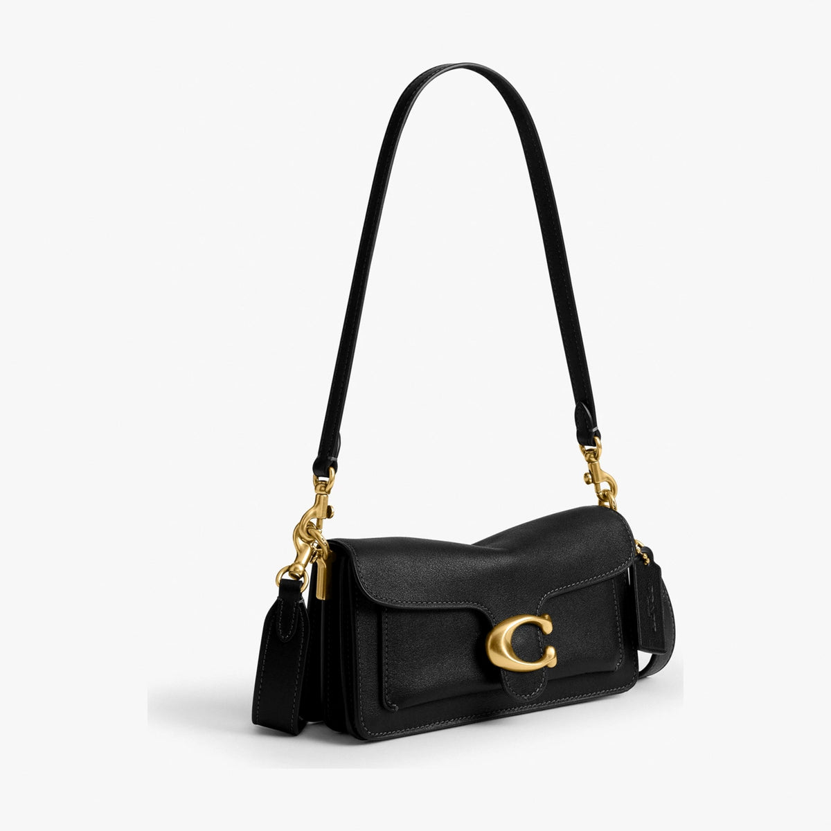 Coach Soft Tabby Shoulder Bag 20 - Brass/Black