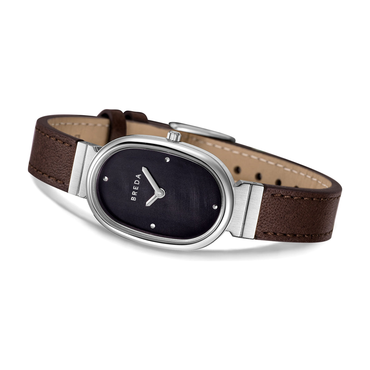 BREDA Jane (Leather) - Silver/Midnight/Dark Brown