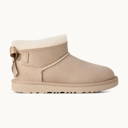 UGG Kids' Ultra Mini Bailey Bow - Sand