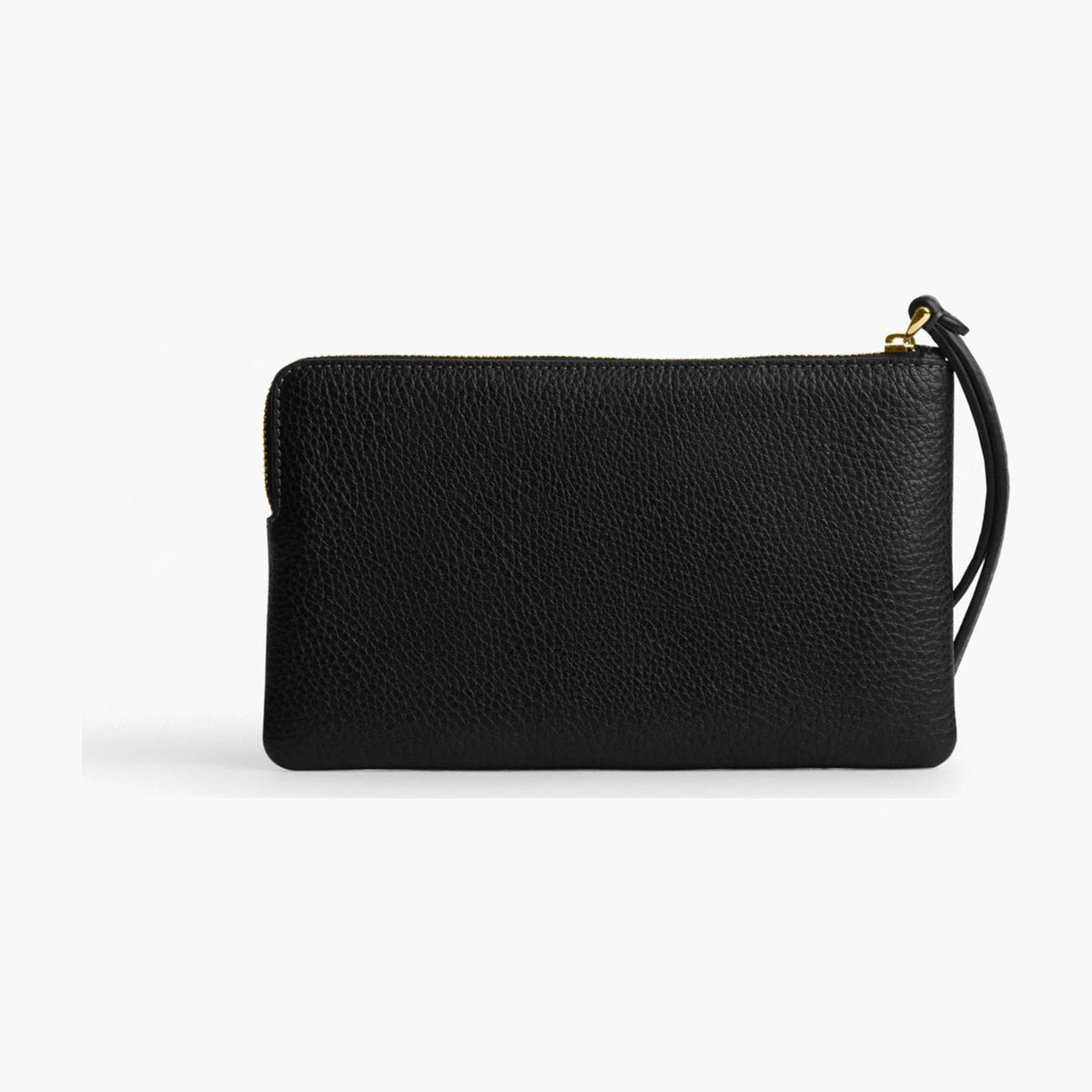 Coach Large Corner Zip Wristlet - Gold/Black