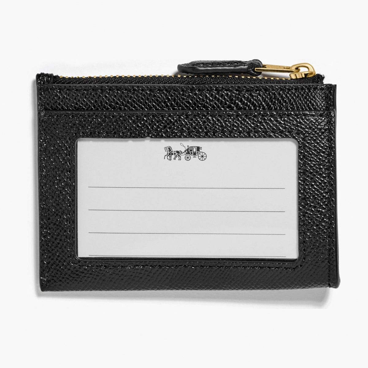 Coach Mini Skinny ID Case - Gold/Black
